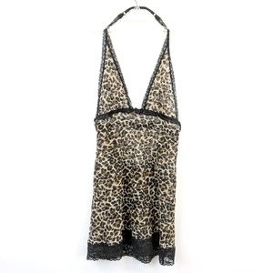 Victoria's Secret cheetah print lace lingerie
